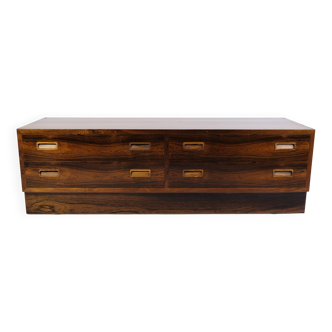 Low Chest Made In Rosewood By Hundevad Møbelfabrik From 1960s