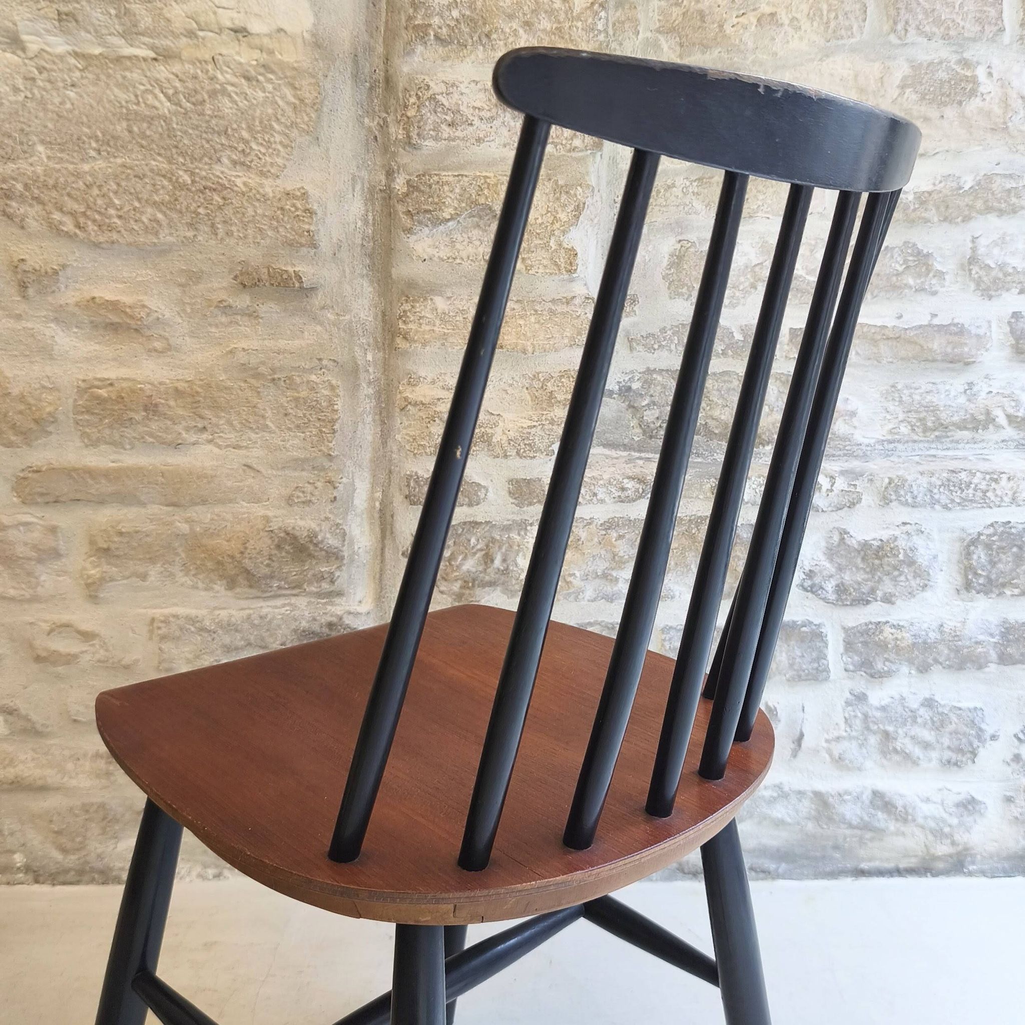 Paire de chaises Fanett, design Ilmari Tapiovaara, 1960