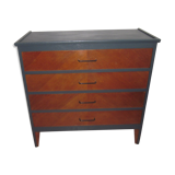 Vintage anthracite grey dresser