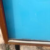 Sideboard with sliding glass doors