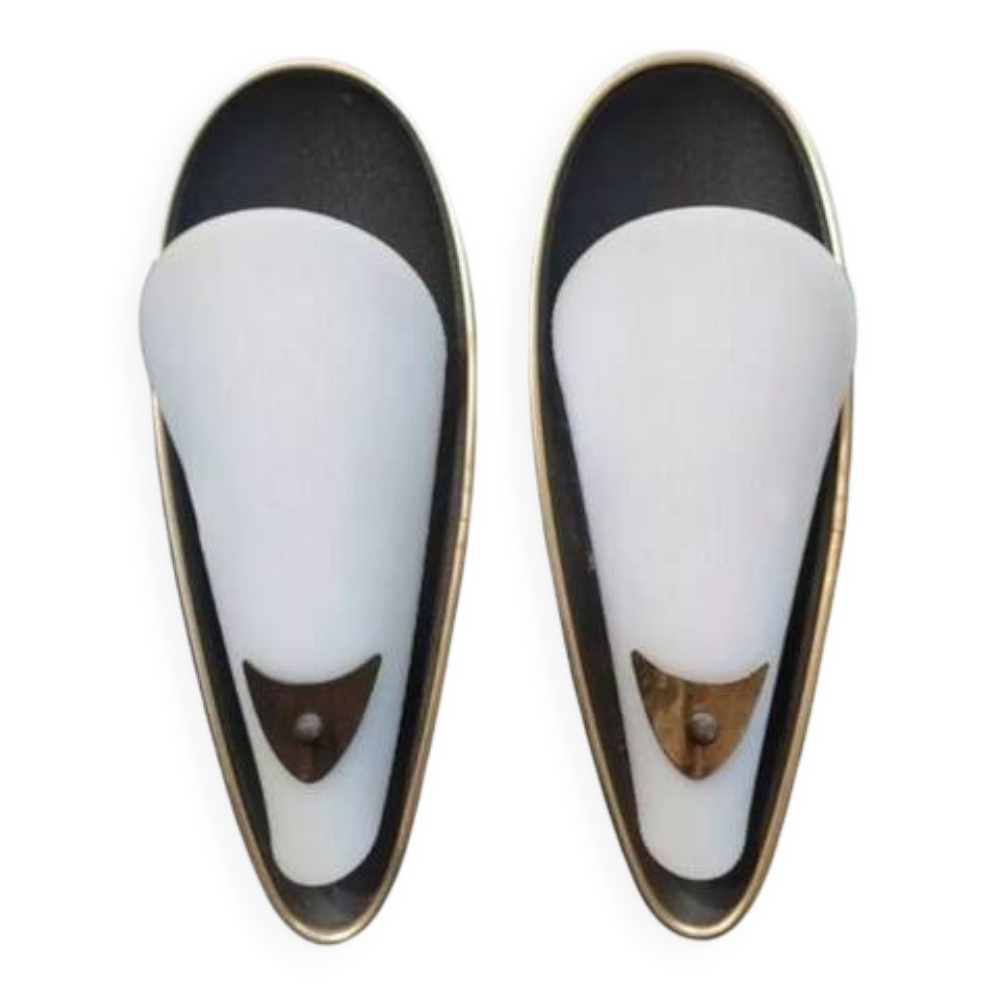 Pair of wall lights 1950-60 Italy