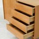 U-458 oak sideboard by Jiri Jiroutek for Interier Praha 1960