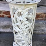 Enamelled cast iron umbrella stand