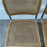 3 Cesca B32 chairs by Marcel Breuer