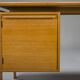 Mid-Century Oak Freestanding Desk from GV Møbler, 1970s