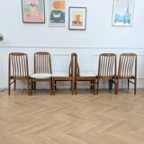 6 Scandinavian Benny Linden chairs