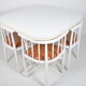 Dining table set and 4 Thonet chairs