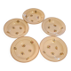 5 deep plates Salins