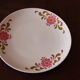 4 cups and dessert plates with vintage flower