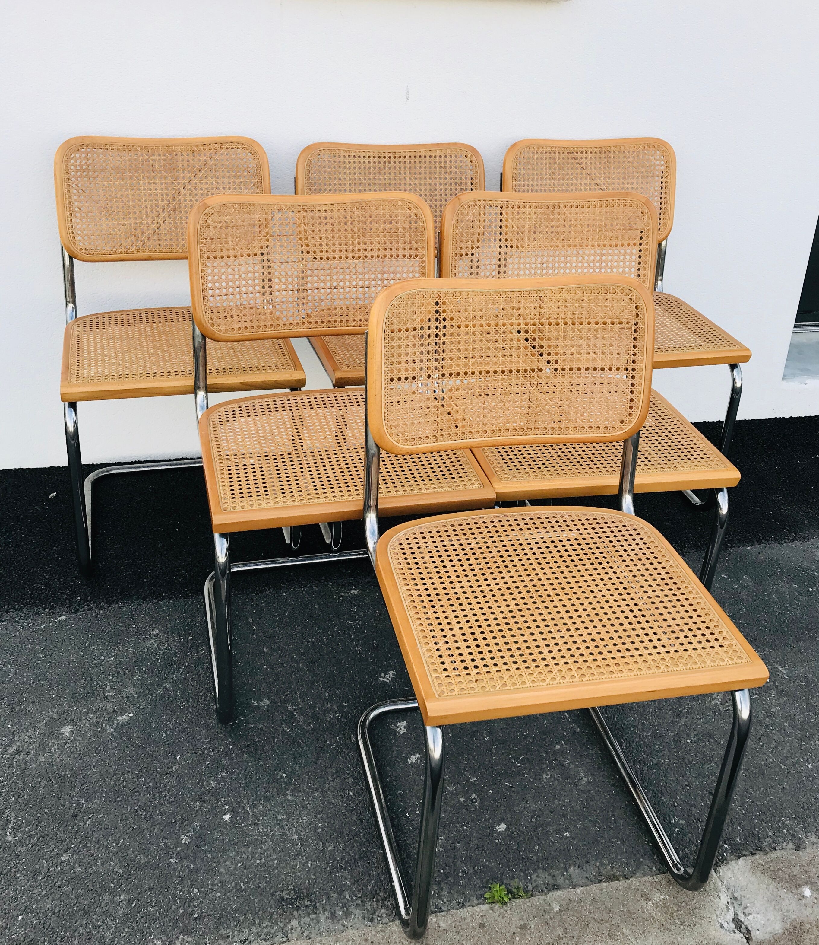 Cesca Breuer chairs