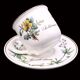 Set of 6 coffee cups and saucers Villeroy & Boch, vintage, Botanica