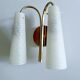 Vintage Italian Glass Sconce, 1960s