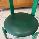 Chaise Bruno Rey Vintage Verte