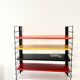 Vintage Tomado De Stijl Original Metal Wall Shelf (5 shelves), Mid-Century