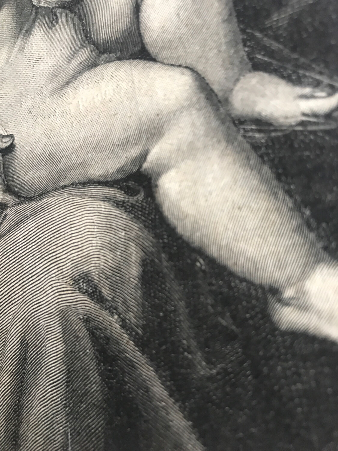 Gravure vintage originale