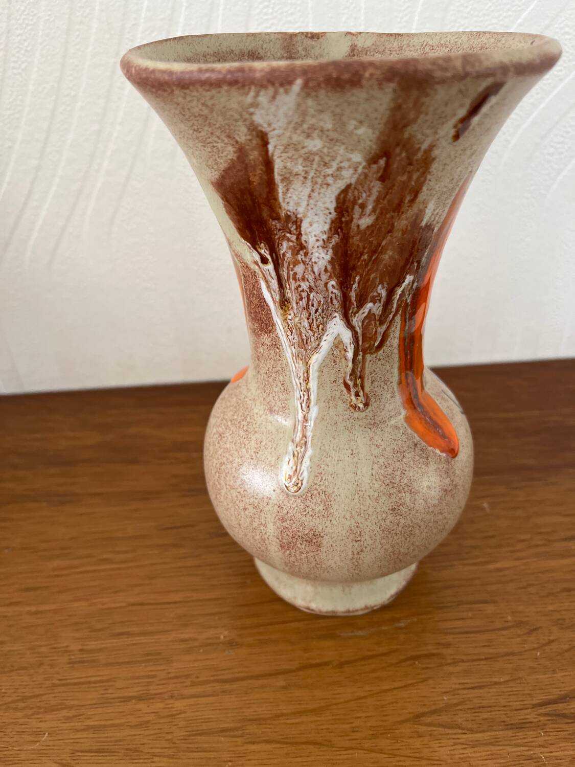 Vase en gré Vallauris Vintage