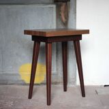 Table vintage, table bois, table salon, bout de canapé, table d'appoint