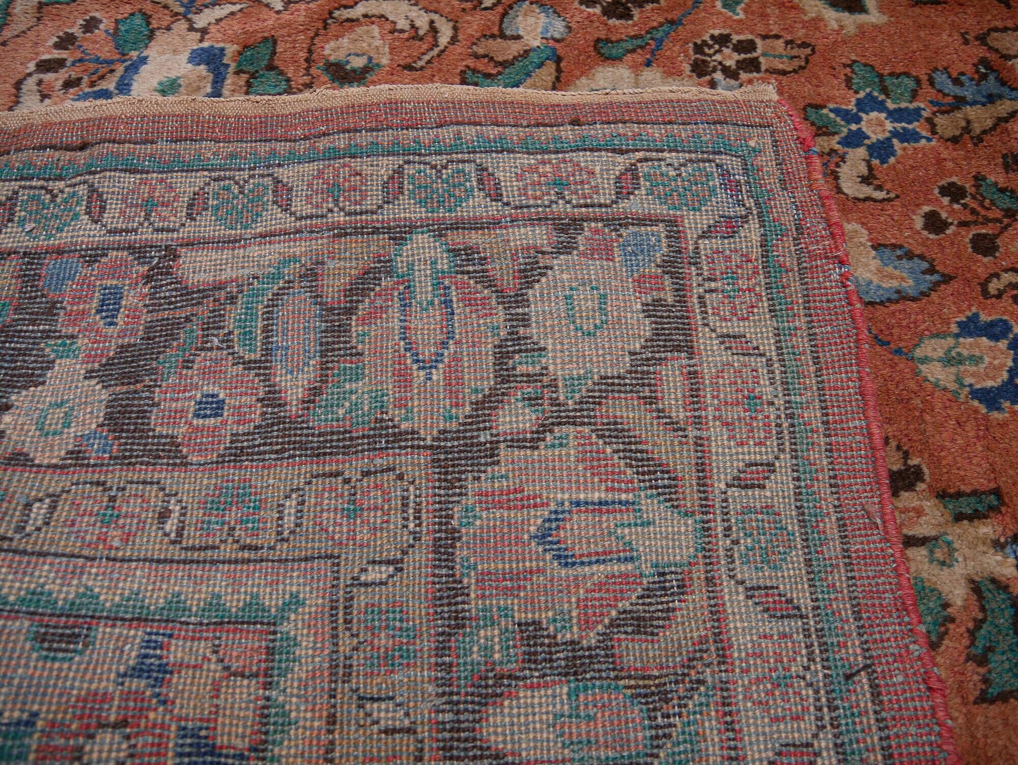 Sarouk handmade Persian oriental rug 307 x 205 cm
