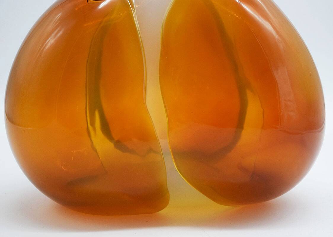 Claire Falkenstein sculpture vase for Salviati Murano, 1970