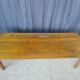 Oak farmhouse table