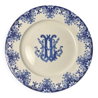 Jules Vieillard plate / Rouen model