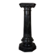 Column in green serpentine marble, circa 1880