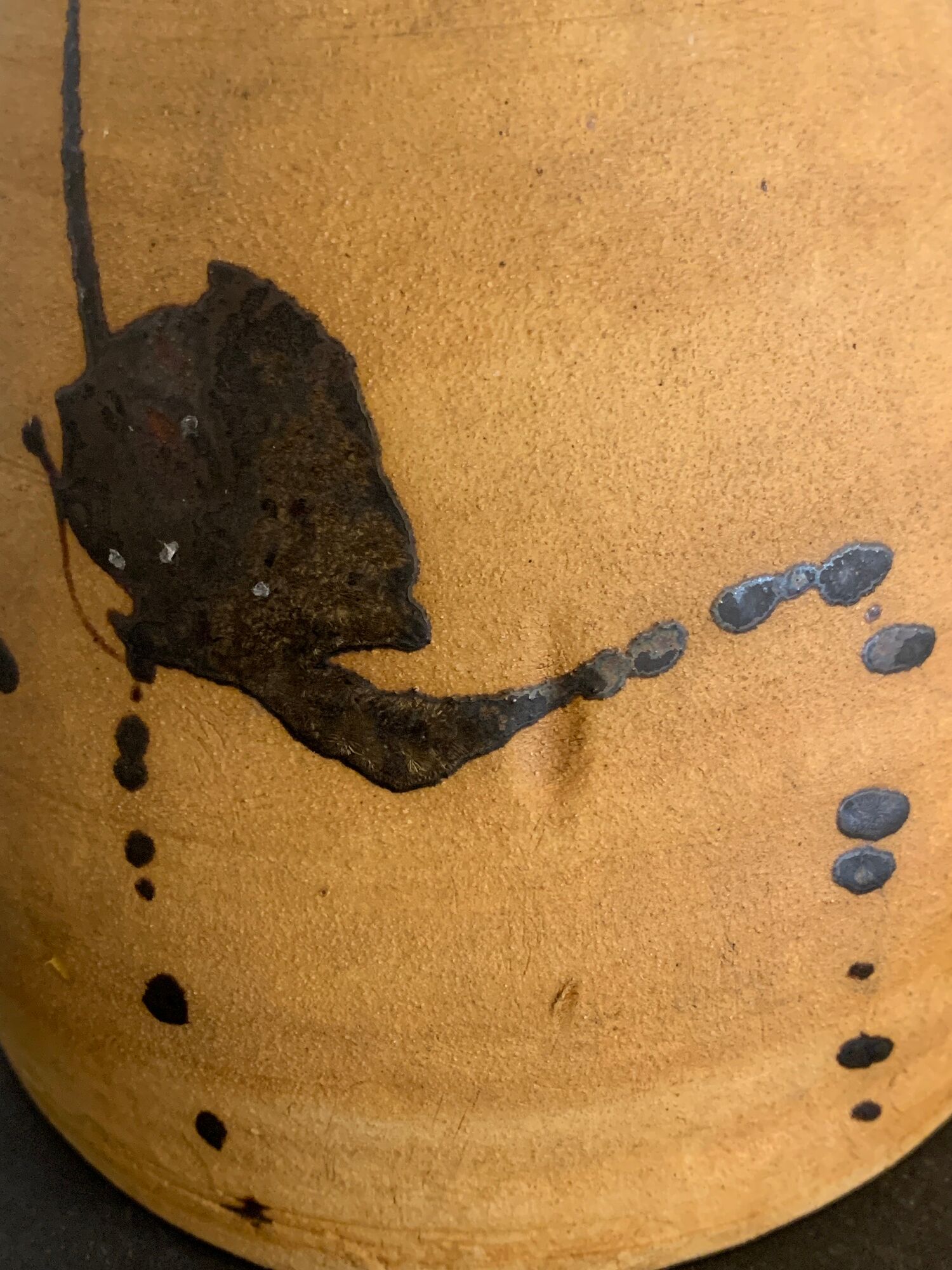 Ceramic lamp foot Pottery of the Dove
