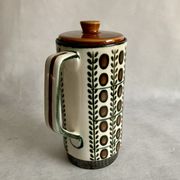 Pottery teapot Boch Rambouillet Noix, 1960s