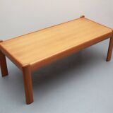 1970s coffeetable in light oak