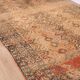 Peach Vintage Moroccan Rug 142 x 248 cm, Berber Wool Rug Handmade, Boho Rug