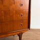 Vintage teak dressing table / chest of drawers – Scandinavian design, 1960s