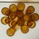 Vintage amber glasses