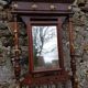 Cloakroom coat rack wall, former