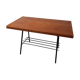 Table basse en bois et metal