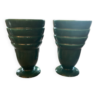 Paire de vases vintage