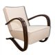 Pair of lounge armchairs h-269 by jindrich halabala for up zavody, 1930s