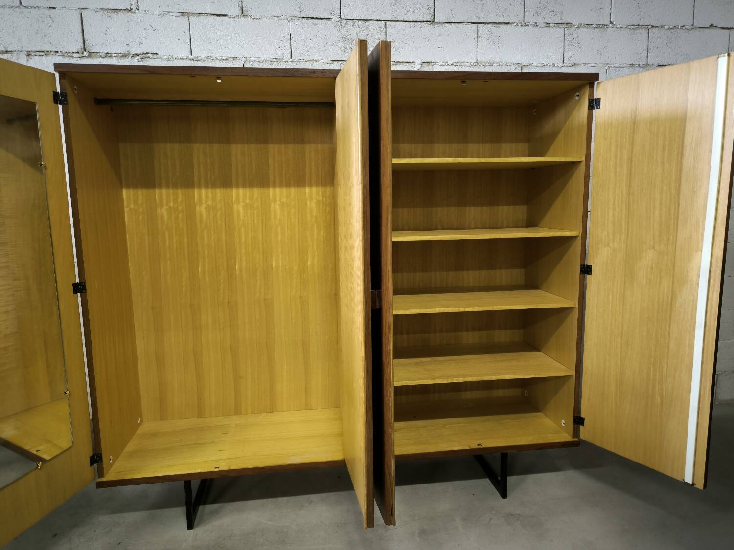 Scandinavian vintage teak cabinet