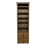 Oak bookcase, mid-20th century