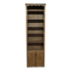 Oak bookcase, mid-20th century