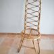 Chaise en rotin vintage