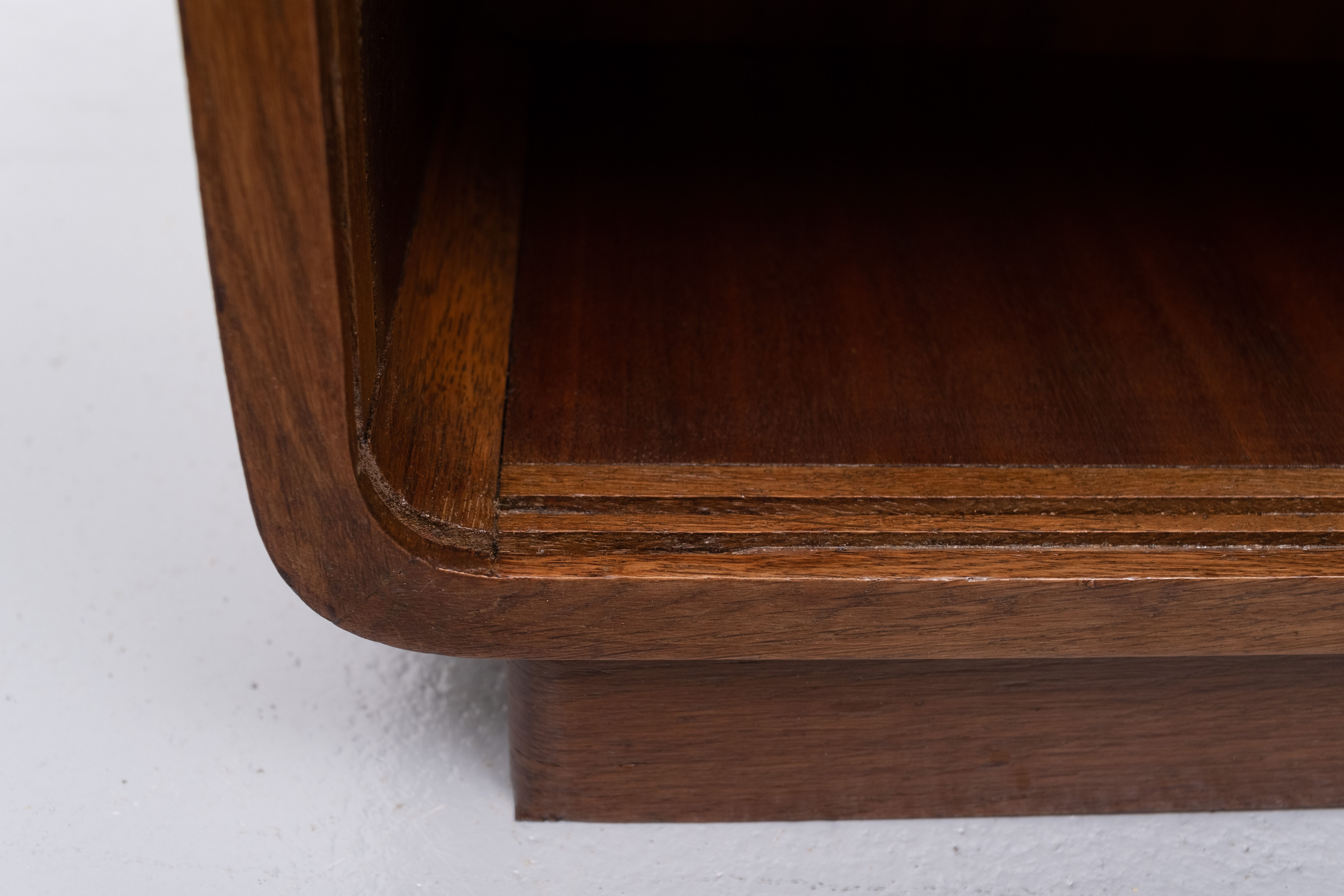 Oak Wood Hanging Cabinet, 1960s