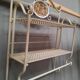 Metal wall shelf