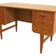 Deens bureau 'Haurvig' - teak mid century
