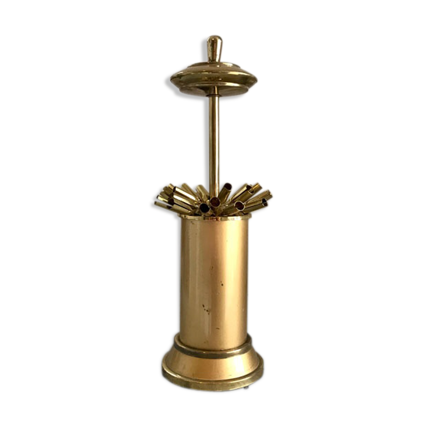 Vintage music box cigarette case