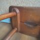 Tabouret en bois mid Century