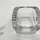 SKLO UNION Ashtray with pestle • 1960 • Czechoslovakia • Pressed glass