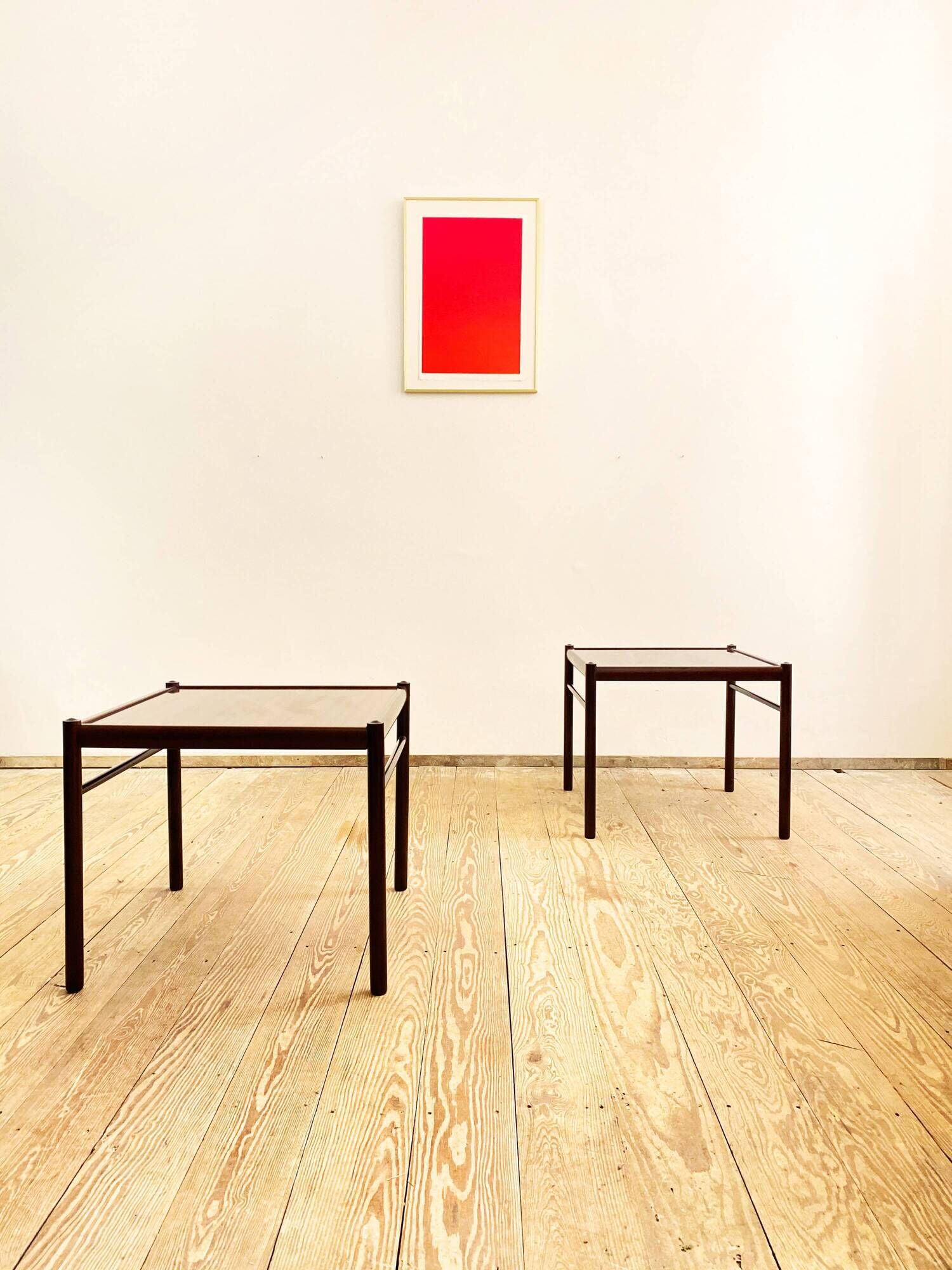 Coffees tables by Ole Wanscher for Poul Jeppensen