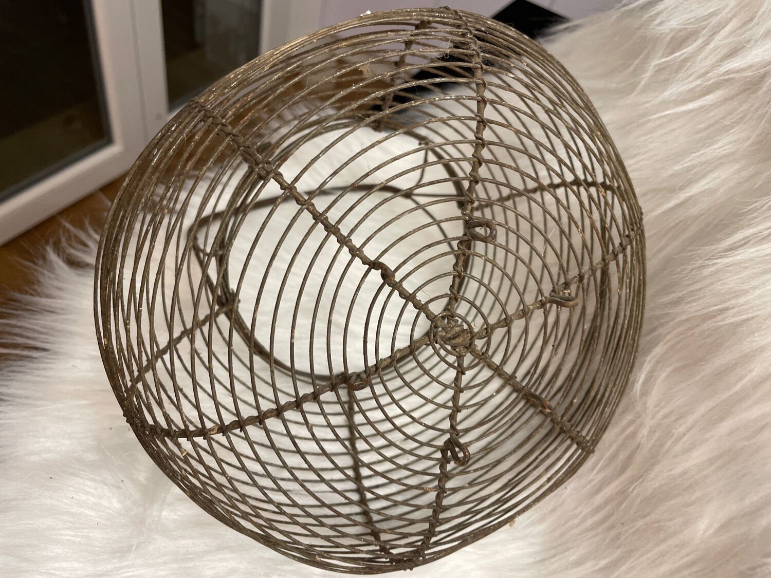 Antique salad basket
