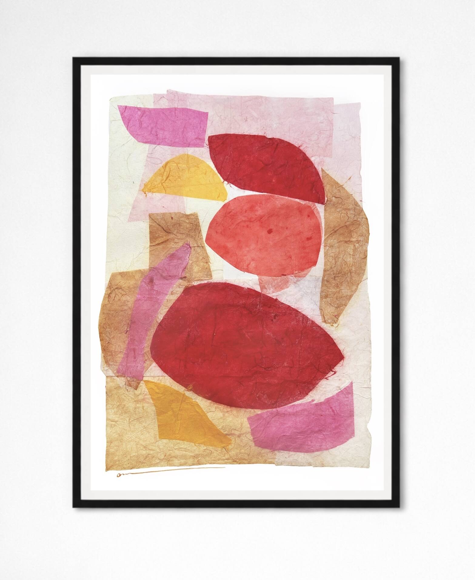 Collage on paper