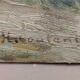 Painting on cardboard signed by Henri Coutant (1868-1935)